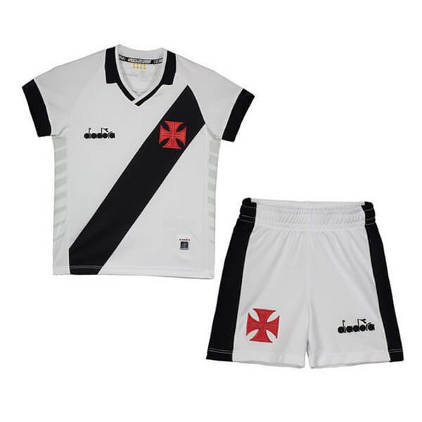Camiseta Vasco da Gama Diadora 2ª Niño 2019-2020 Blanco